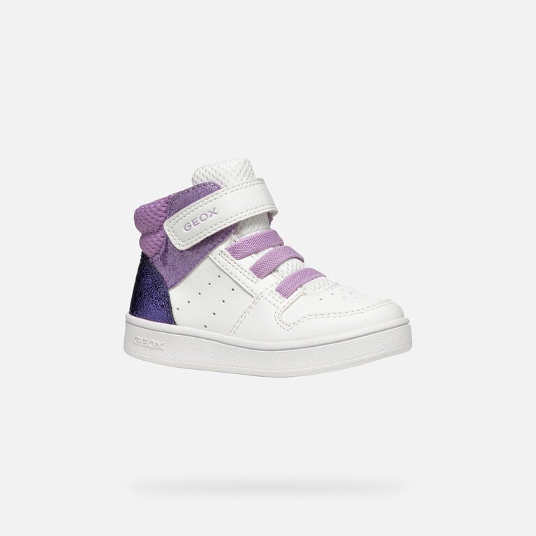 GEOX Eclyper White/Lavender