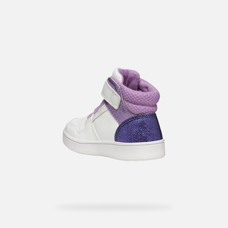 GEOX Eclyper White/Lavender