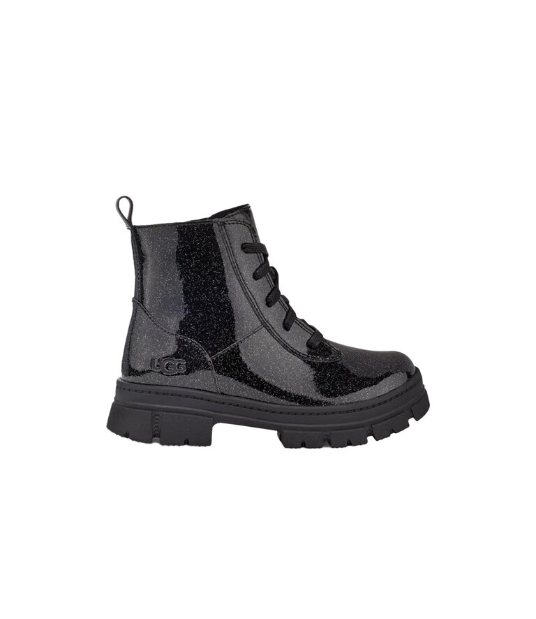 UGG Enfants Ashton Lace Up Glitter Noir