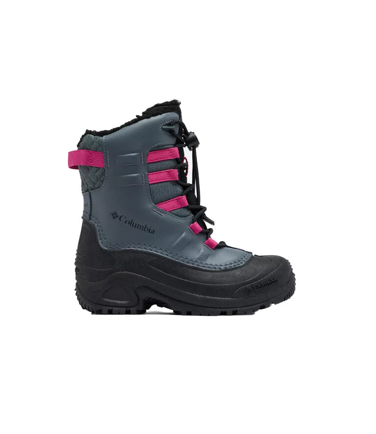 COLUMBIA Kid's - Bugaboot Graphite / Wild Fuchsia