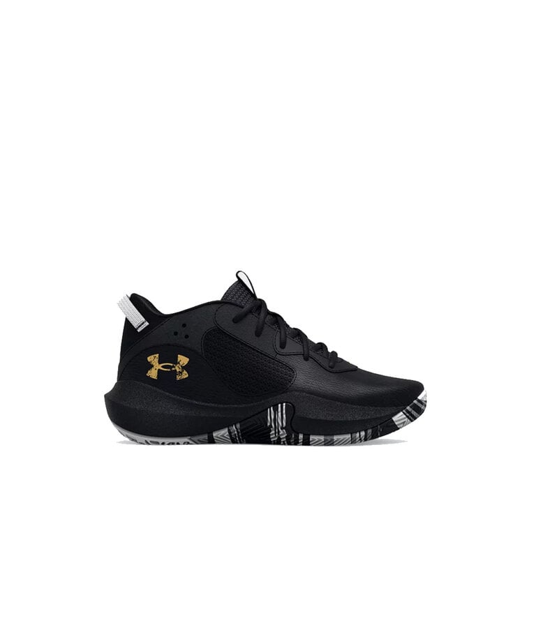 UNDER ARMOUR Lockdown 6 Basketball Black / Metallic Gold