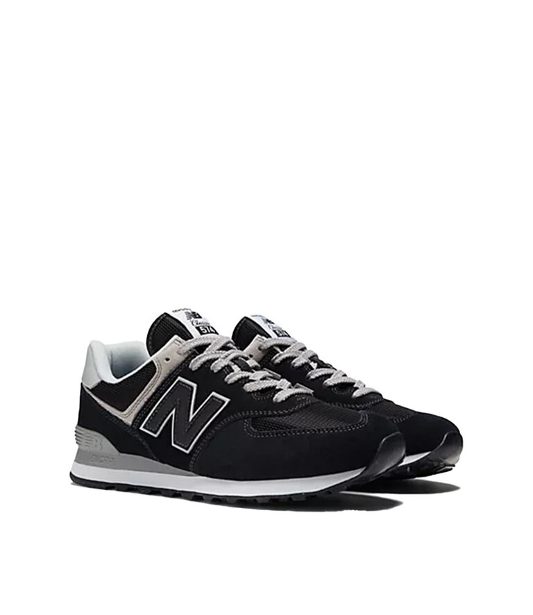 NEW BALANCE Hommes - 574  Noir / Blanc