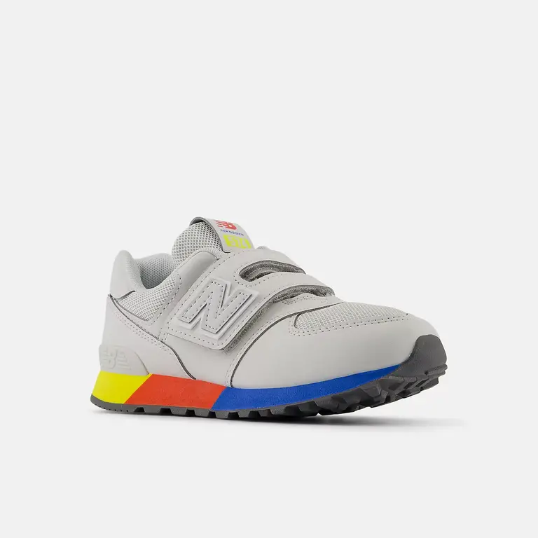 NEW BALANCE Enfants 574 Gris / Citron