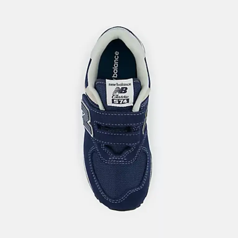 NEW BALANCE Enfants 574 Core Marine / Blanc