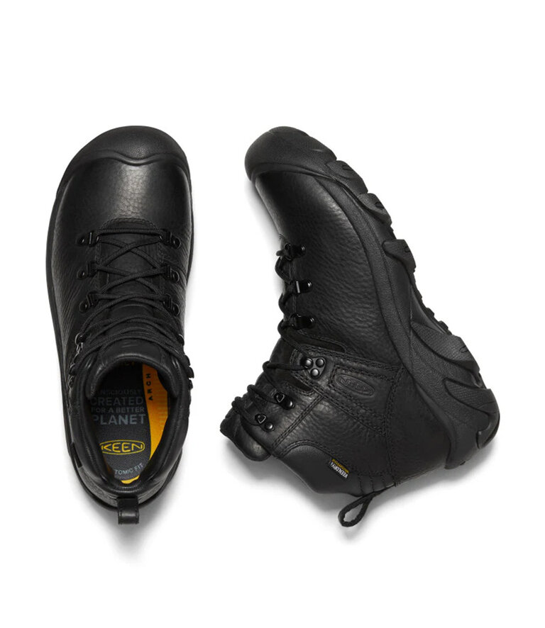 KEEN Men's  Pyrenees Waterproof Hiking Boot Black / Legion Blue