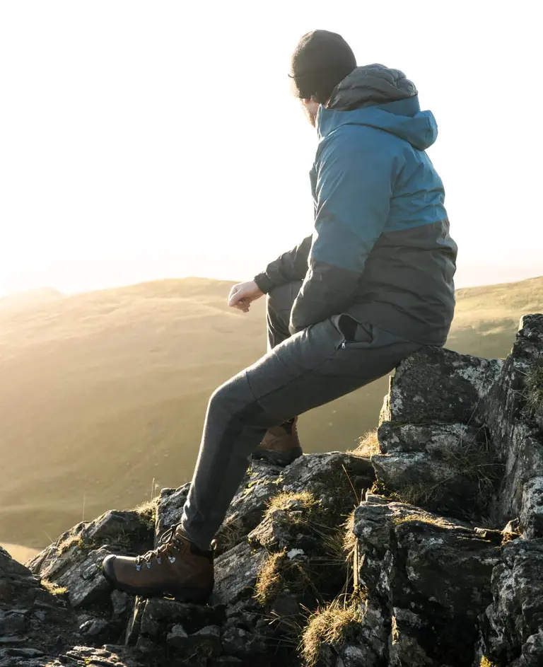 KEEN Bottes de randonnée imperméables pour hommes  Pyrenees Brun