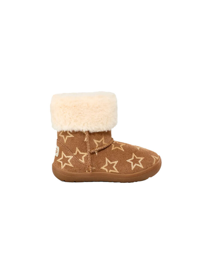 UGG Classic Iridescent Stars Chestnut