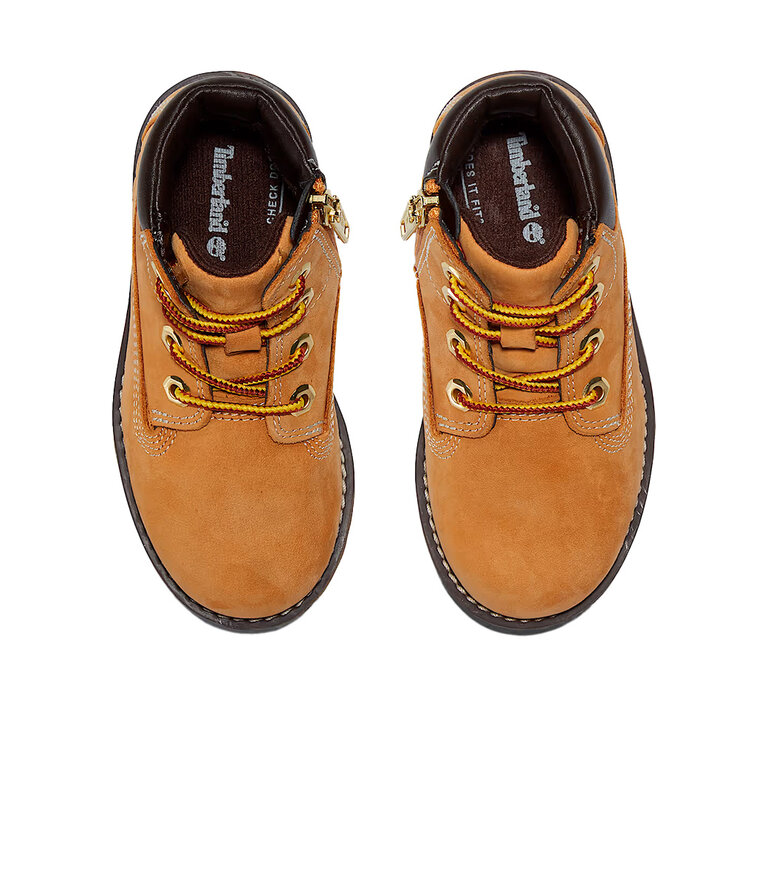 TIMBERLAND Pokey Pine 6-Inch Side-Zip Boot WHEAT