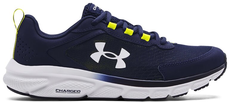 UNDER ARMOUR CHARGED ASSERT 9 NAVY/YELLOW