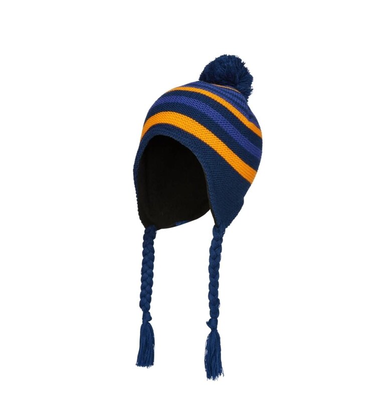 KOMBI Candy Man Peruvian Toque - Children Sapphire Blue