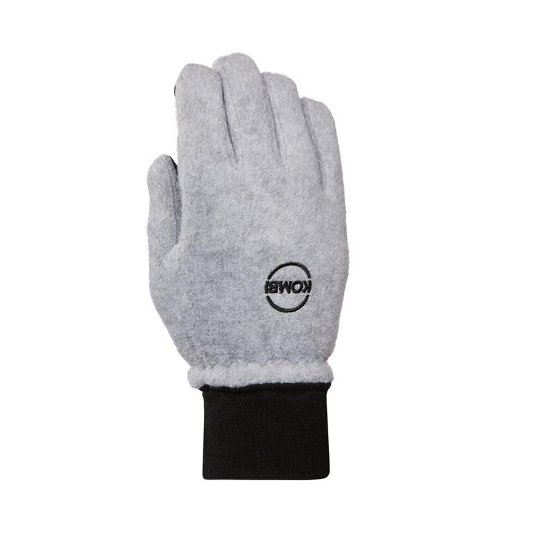 KOMBI Gants Windguardian en polaire - Junior Gris Chine Discret