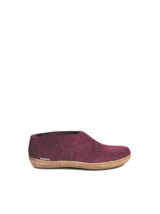GLERUPS Shoe Leather Sole Cranberry GLERUPS Shoe Leather Sole Cranberry