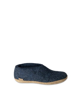 GLERUPS Chaussure Semelle Cuir Denim GLERUPS Chaussure Semelle Cuir Denim