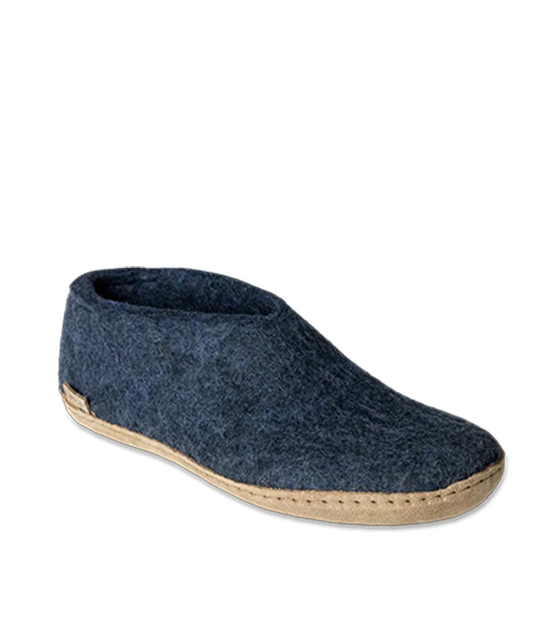 GLERUPS Chaussure Semelle Cuir Denim