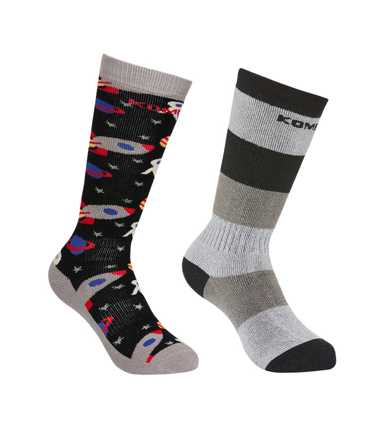 KOMBI Rumble Heavy Socks Twin Pack - Children Space Explorer