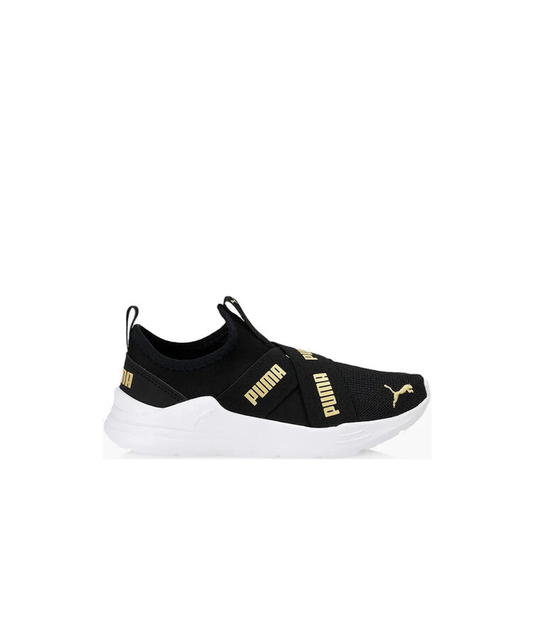PUMA Wired Run Slip-On Flash Noir / Or