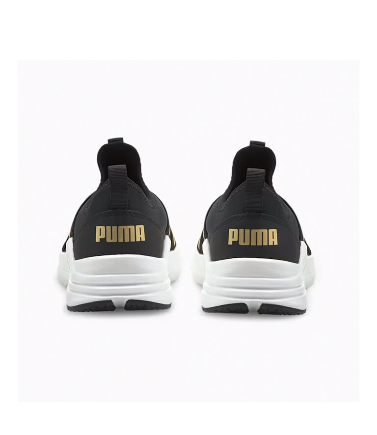 PUMA Wired Run Slip-On Flash Noir / Or