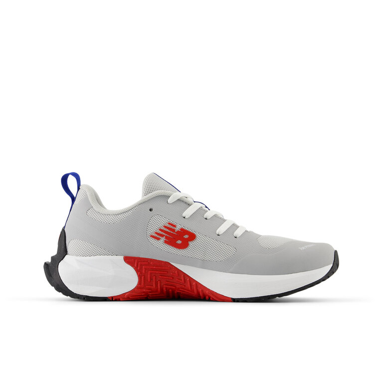 NEW BALANCE Enfants  -Fuelcell Play Gris / Bleu / Rouge