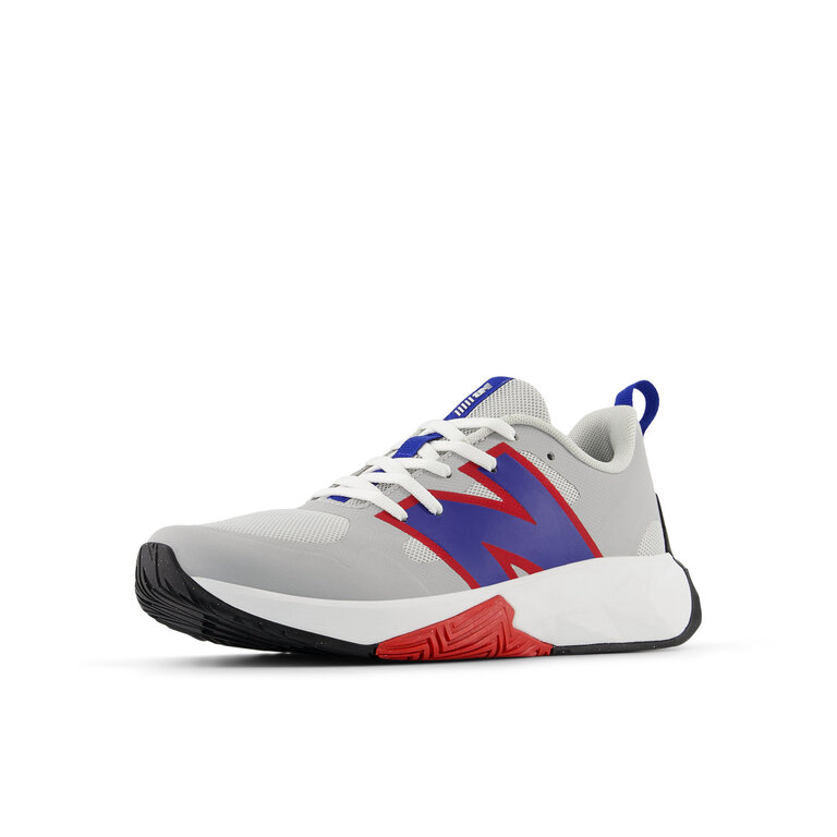 NEW BALANCE Enfants  -Fuelcell Play Gris / Bleu / Rouge
