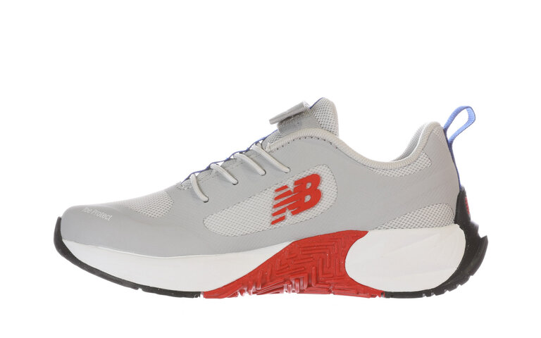 NEW BALANCE Enfants  -Fuelcell Play Gris / Bleu / Rouge