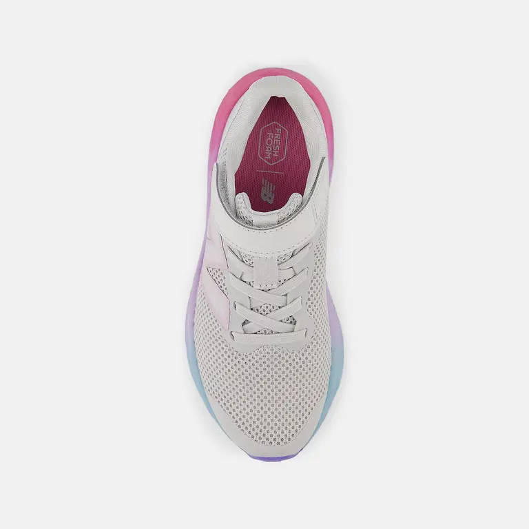 NEW BALANCE Kid's - Fresh Foam Arishi v4  Grey / Pink / Lilac