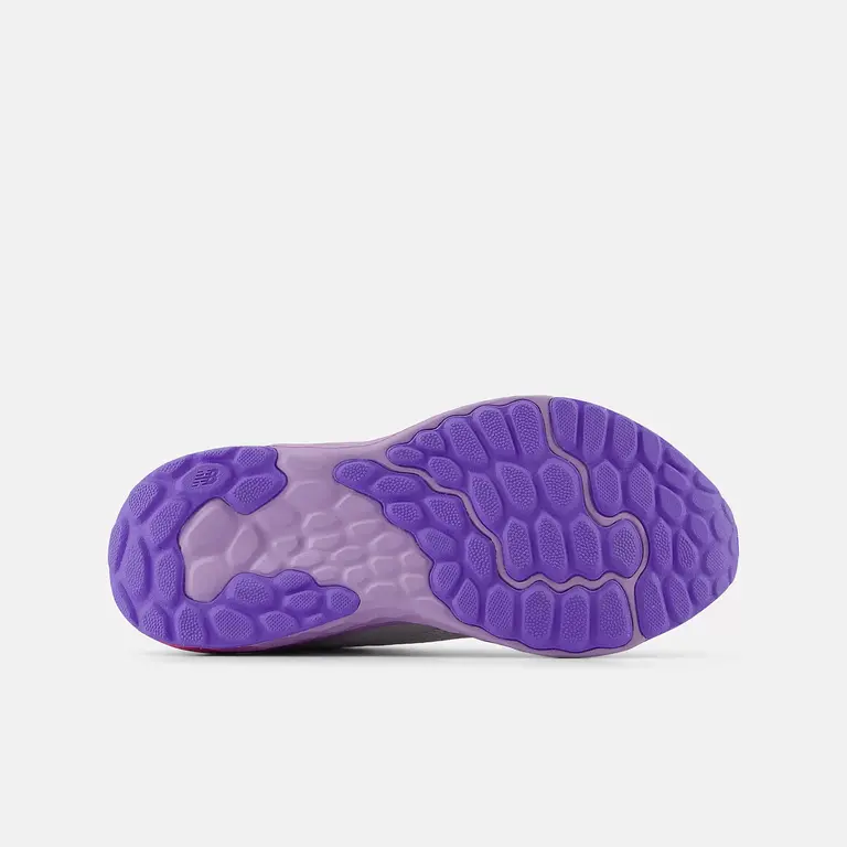 NEW BALANCE Kid's - Fresh Foam Arishi v4  Grey / Pink / Lilac