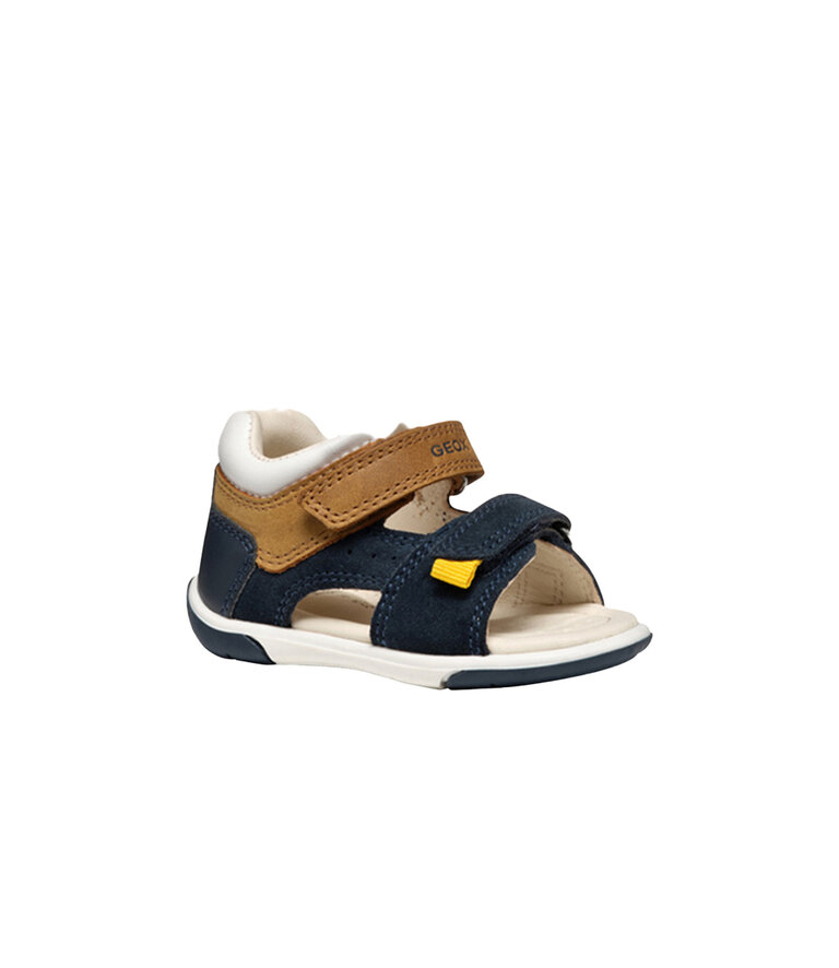 GEOX Sandal Zapito Navy / Caramel