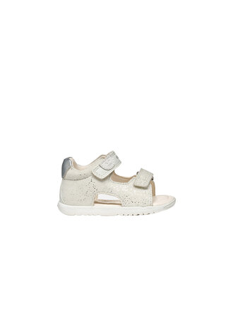 GEOX Sandal Macchia White / Silver GEOX Sandal Macchia White / Silver