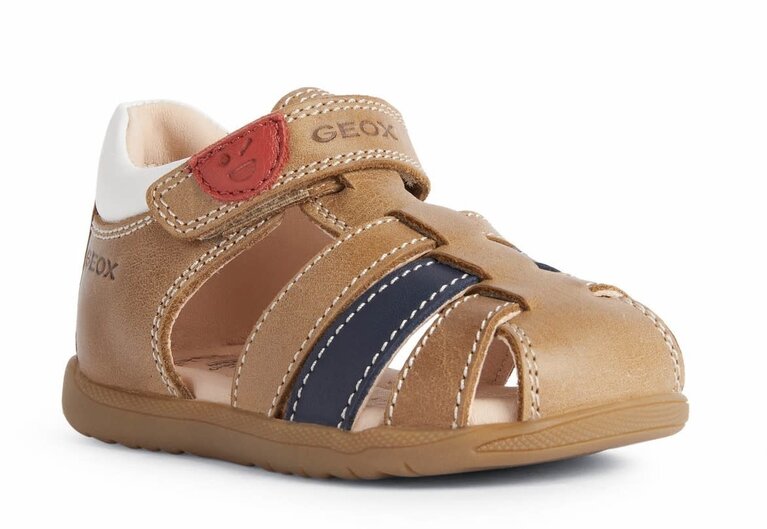 GEOX Sandal Macchia Caramel