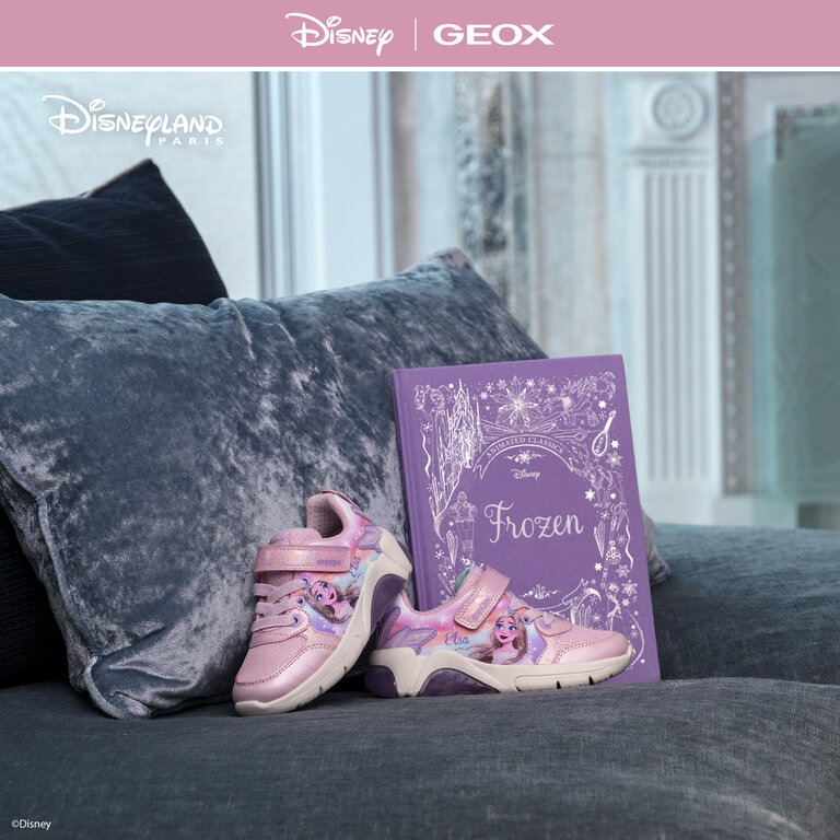 GEOX Fadinlight Disney Elsa Pink/Lilac