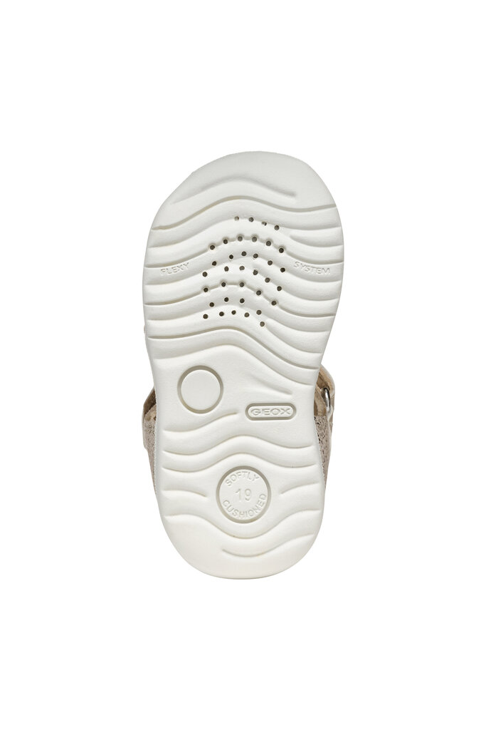 GEOX Sandale Macchia Beige / Or Clair