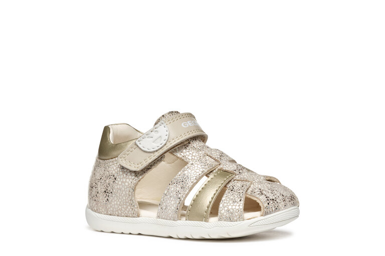 GEOX Sandal Macchia Beige / Light Gold