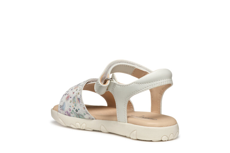 GEOX Kid's- Haiti Off White / Multi