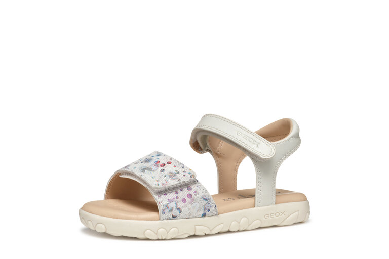 GEOX Kid's- Haiti Off White / Multi