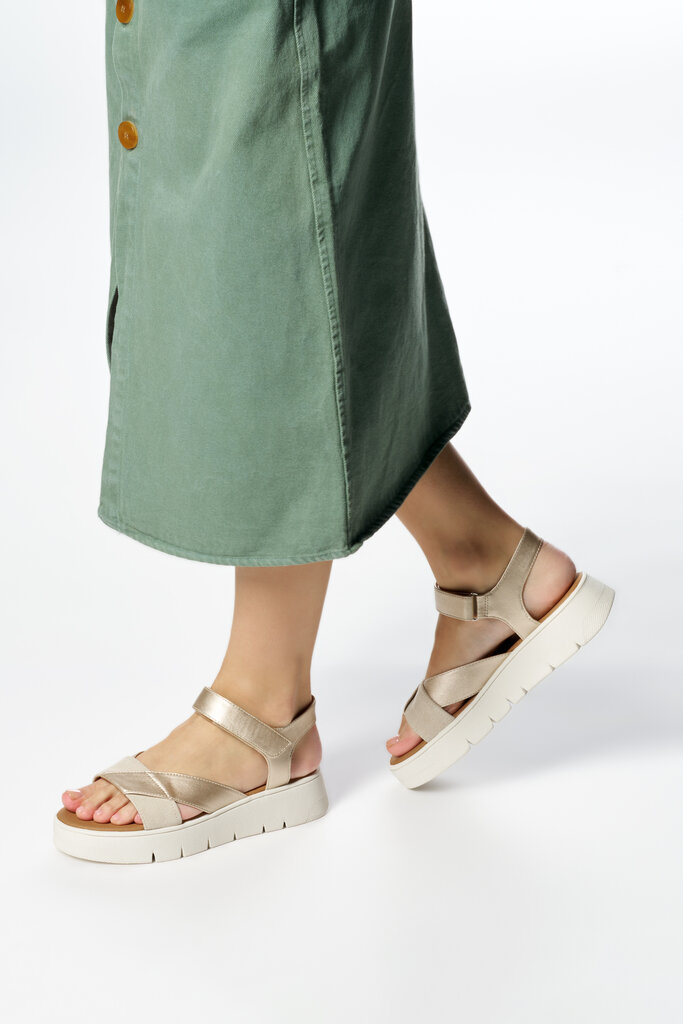 GEOX Dandra 40 Or Pâle /Taupe Pâle