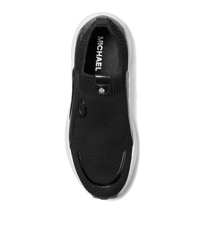 MICHAEL KORS Sami Stretch Knit Trainer Noir