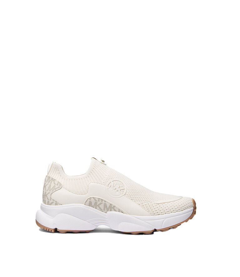 MICHAEL KORS Sami Stretch Knit Trainer Crème