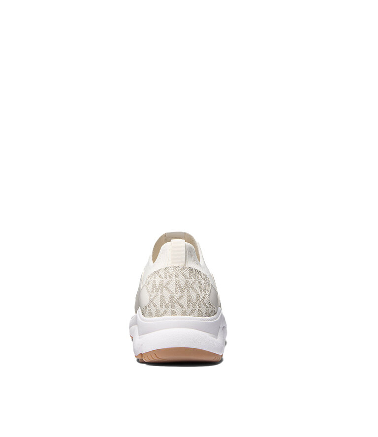 MICHAEL KORS Sami Stretch Knit Trainer Crème