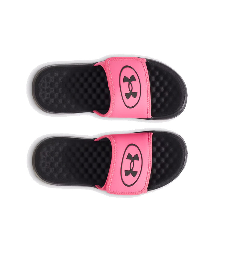 UNDER ARMOUR Ignite Pro 8 Slides Noir / Rose Extra