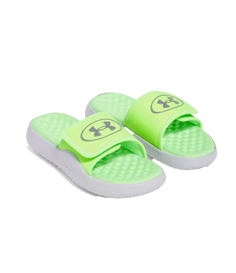 UNDER ARMOUR Ignite Pro 8 Slides Gris / Vert