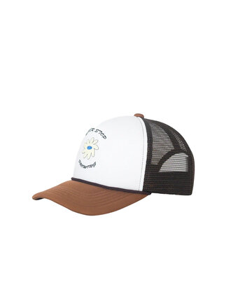 HEADSTER KIDS Never Stop Growing Trucker Hat Pecan Brown HEADSTER KIDS Never Stop Growing Trucker Hat Pecan Brown