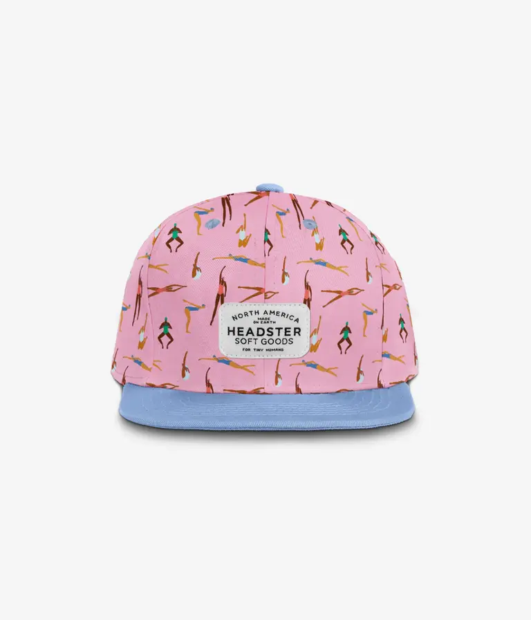 HEADSTER KIDS Dive In Snapback  Smart Pink