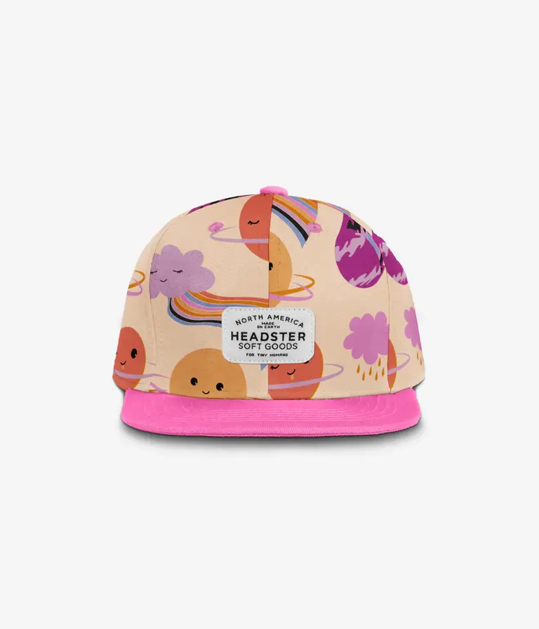 HEADSTER KIDS Another Planet Snapback - fuchsia