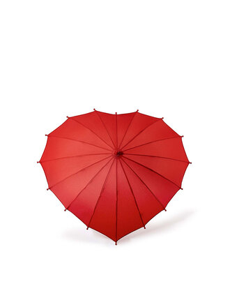 FULTON Funbrella 4 Heart Junior UV Rouge FULTON Funbrella 4 Heart Junior UV Rouge