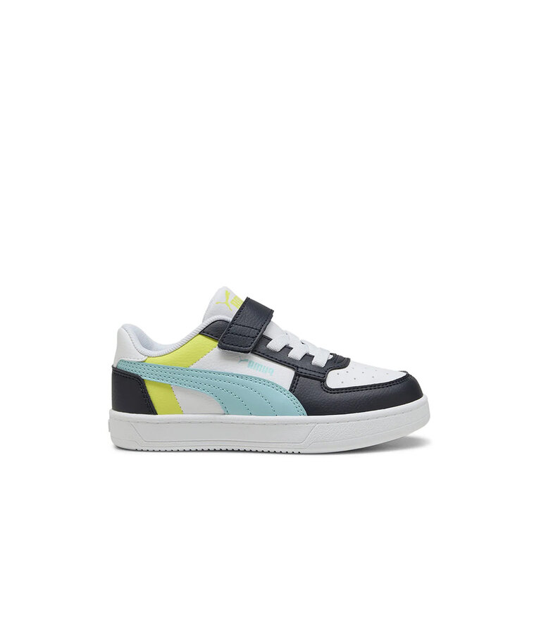 PUMA Caven 2,0 Block Blanc / Marine  / Turquoise