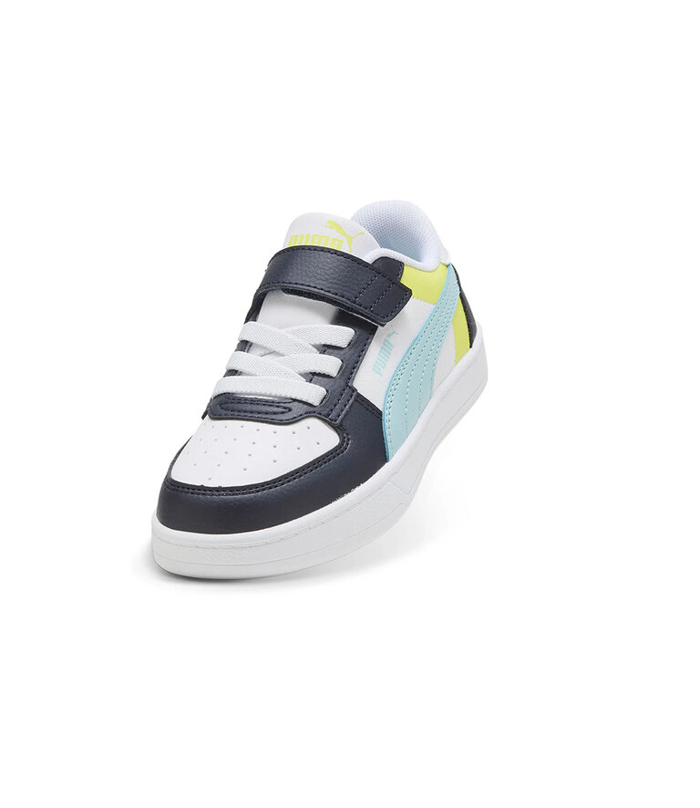 PUMA Caven 2,0 Block Blanc / Marine  / Turquoise
