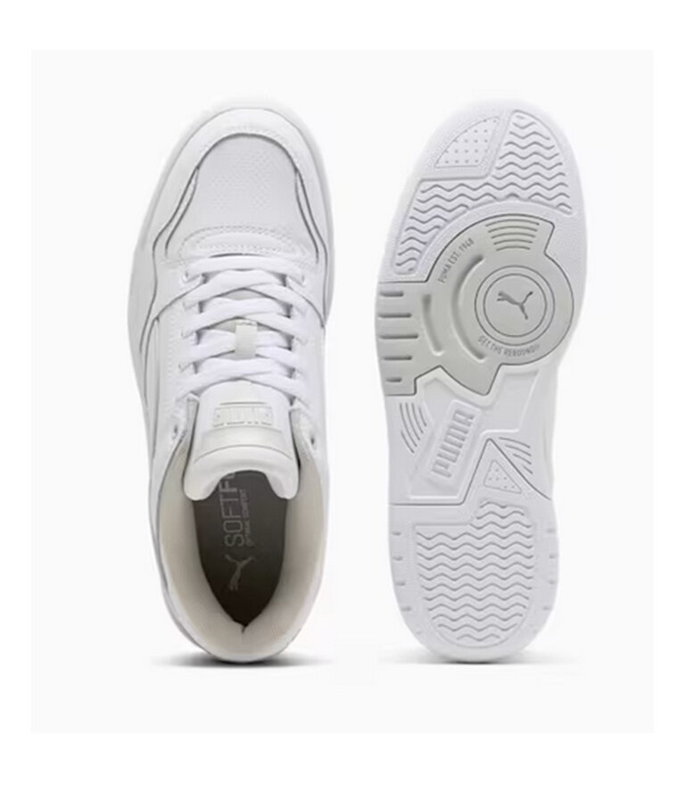 PUMA Men's Rebound Retro White / Light Grey