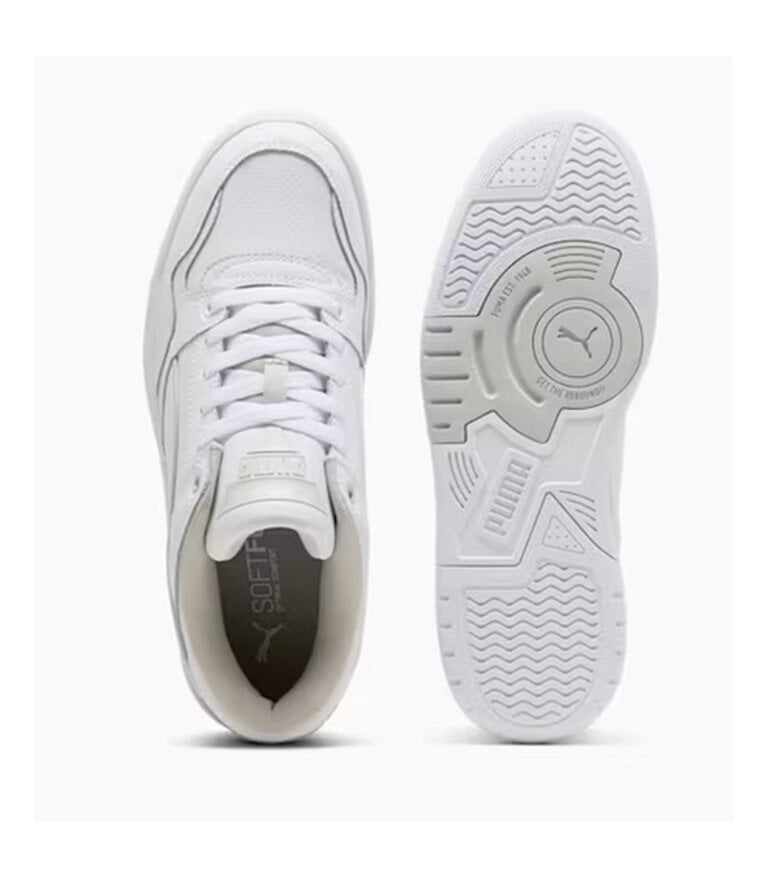 PUMA Rebound Retro Hommes Blanc / Gris Pâle