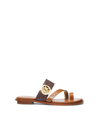 MICHAEL KORS Vera Signature Logo Brown