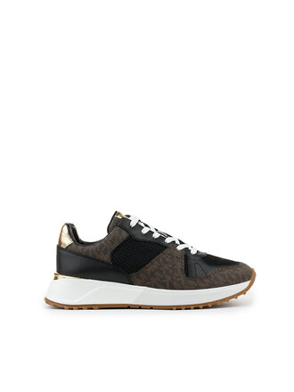 MICHAEL KORS Jaime Trainer Brun Multi MICHAEL KORS Jaime Trainer Brun Multi